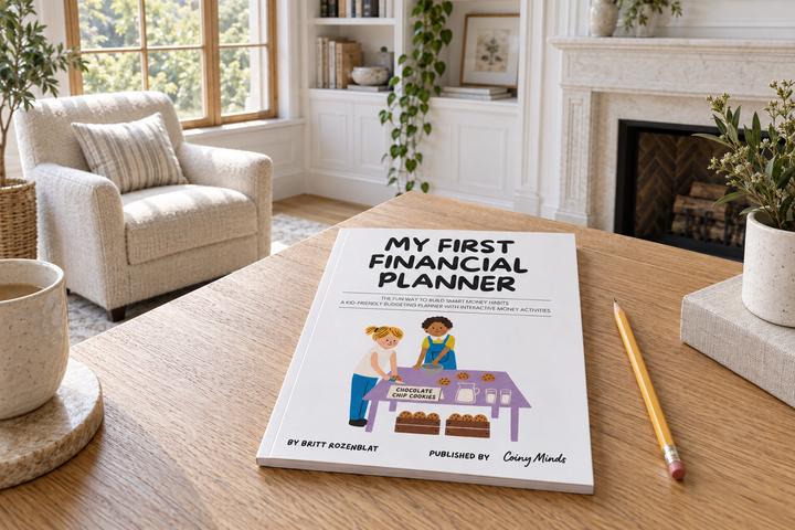 My First Financial Planner in a bright home learning space